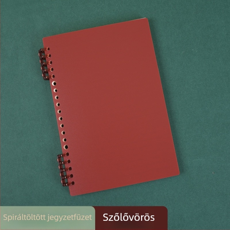 Leválasztható belsővel rendelkező notesz középiskolások számára, 60 lap, nyomtatott logó, testreszabás elérhető