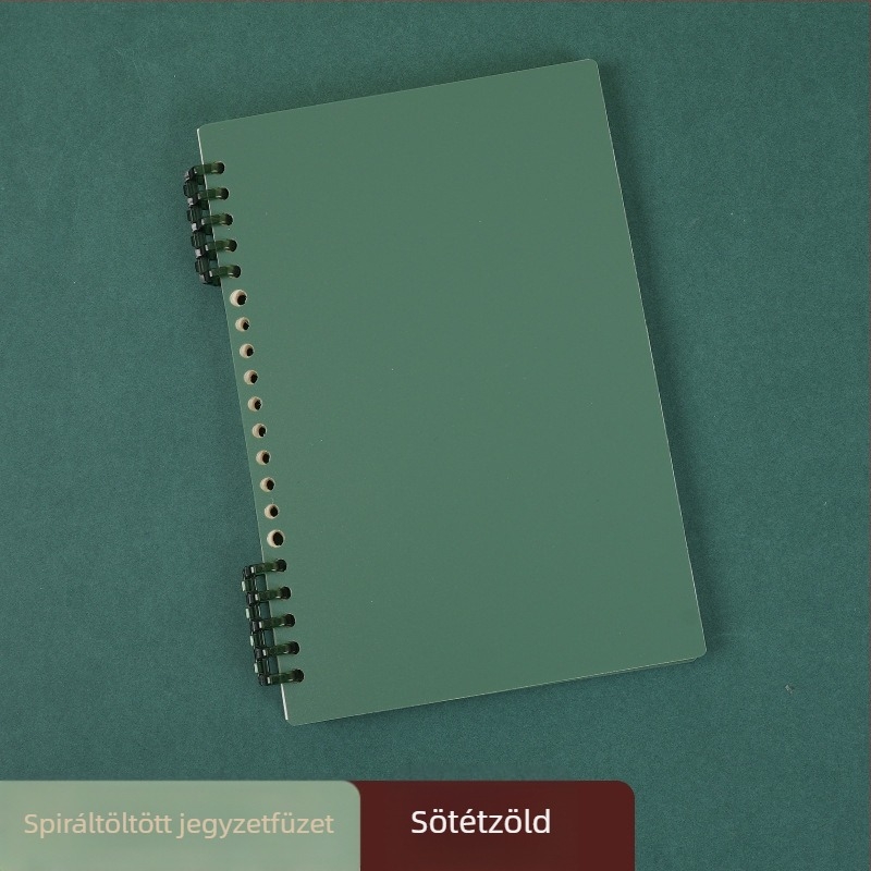 Leválasztható belsővel rendelkező notesz középiskolások számára, 60 lap, nyomtatott logó, testreszabás elérhető