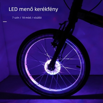 Meilong LED indukciós agyvilág gyerekek egyensúly kerékéhez, dekoratív küllő fény