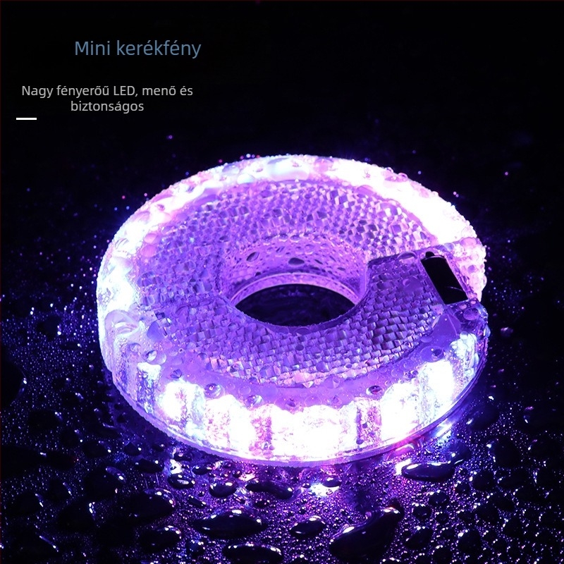 Meilong LED indukciós agyvilág gyerekek egyensúly kerékéhez, dekoratív küllő fény