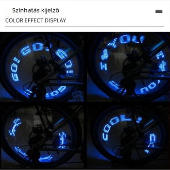 Meilong MTB szeleplámpa, 7 LED, testreszabás nélkül, nem importált