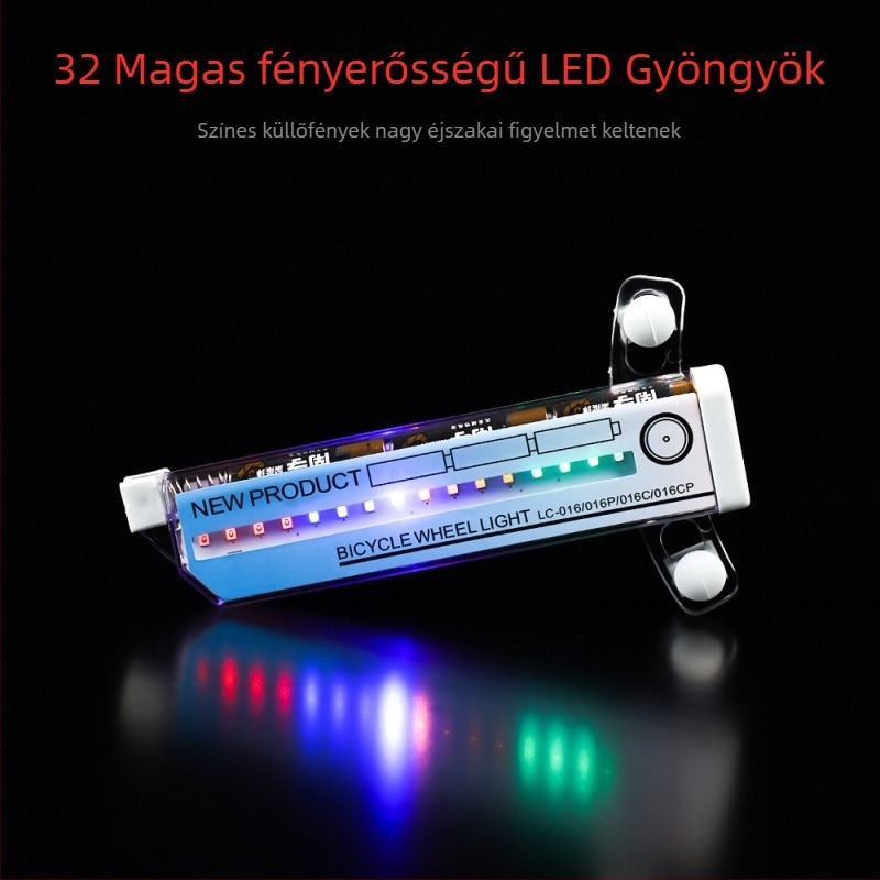 LC 32LED Kerékpár lámpa küllőkhöz – Kétoldalas