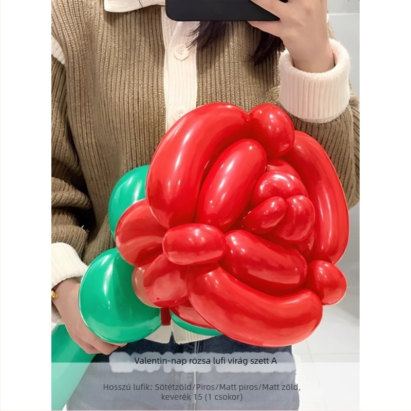 Shicai alumíniumfóliás balon, Valentin-napi fotórekvizit, logó nélkül