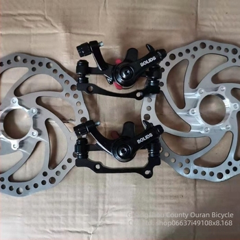160 mm rozsdamentes acél tárcsás fék rotor hegyi kerékpárhoz, mechanikus fékrendszer frissítés