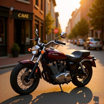 Fék- és kuplungkar Harley XL1200/XL883/X48-hoz, Modell A02-12, 2014–2023