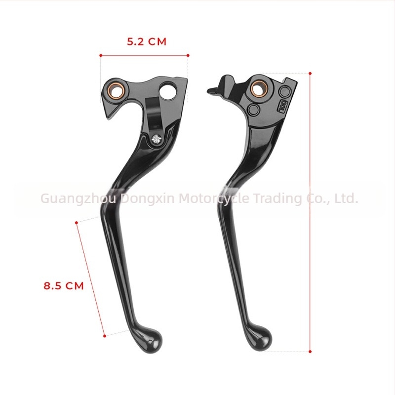 Fék- és kuplungkar Harley XL1200/XL883/X48-hoz, Modell A02-12, 2014–2023
