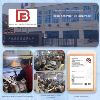 Berison 001 Üzleti notesz műbőr borítóval, ragasztott varrattal záródó kötés, Dowling papír 80 g, testre szabható logó, üzleti iroda stílus