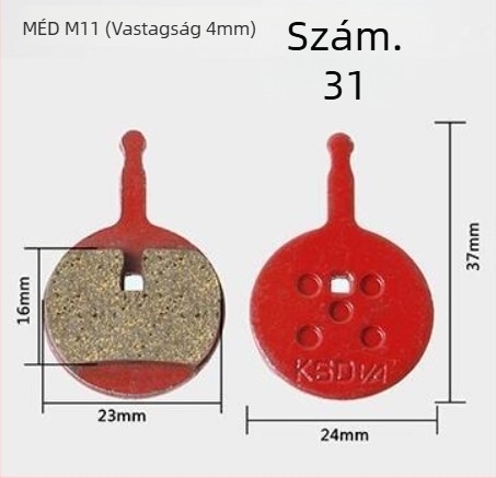 BB8 Kerékpár tárcsafékbetétek – Boli, fém