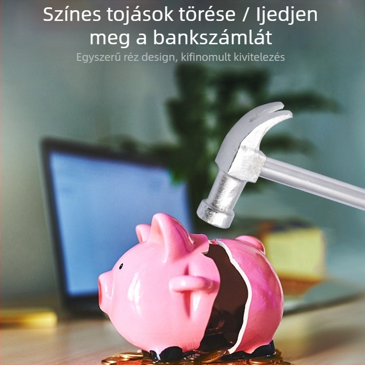 6 az 1-ben multifunkcionális kalapács vasfejjel és keresztes csavarhúzóval