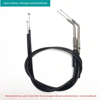 YRMT hosszított gáz- és kuplungkábelek Harley-Davidson XL883/1200/X48 Dyna