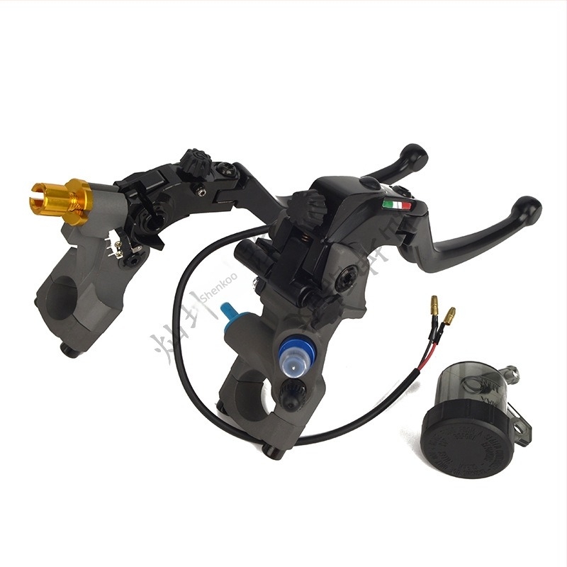 Motorkerékpár CNC-megmunkált kézifék és kuplungkar összeszerelés – CK Refit, Modell Brake Pull Rod Clutch Assembly Brake Push Pump, Általános használat, Feldolgozás testreszabása: Igen