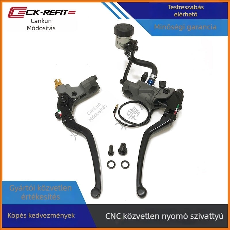 Motorkerékpár CNC-megmunkált kézifék és kuplungkar összeszerelés – CK Refit, Modell Brake Pull Rod Clutch Assembly Brake Push Pump, Általános használat, Feldolgozás testreszabása: Igen