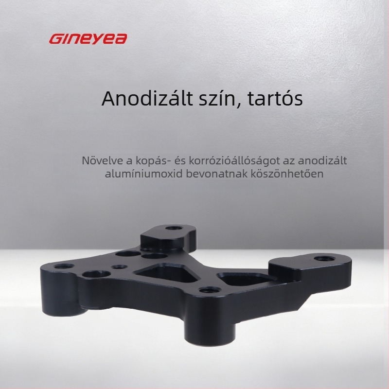 Féknyereg-adapter alumínium profilhoz | CNC megmunkált, hz0008 modell, márka Gineyea/Jingye, motorkerékpár és elektromos jármű kiegészítők