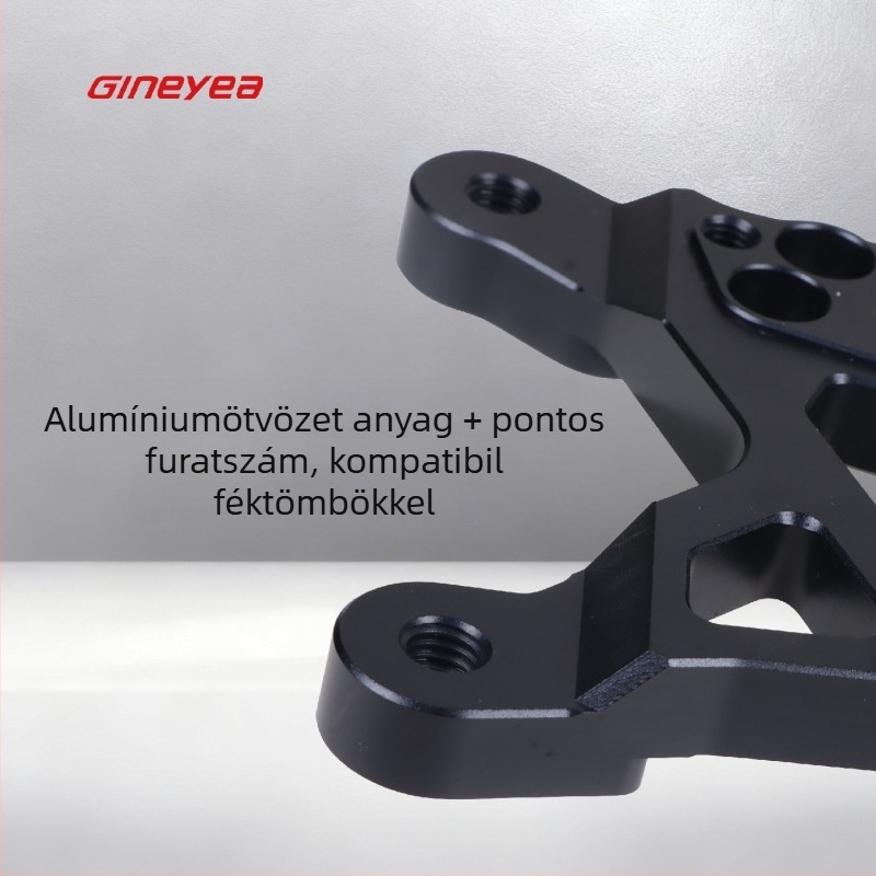 Féknyereg-adapter alumínium profilhoz | CNC megmunkált, hz0008 modell, márka Gineyea/Jingye, motorkerékpár és elektromos jármű kiegészítők