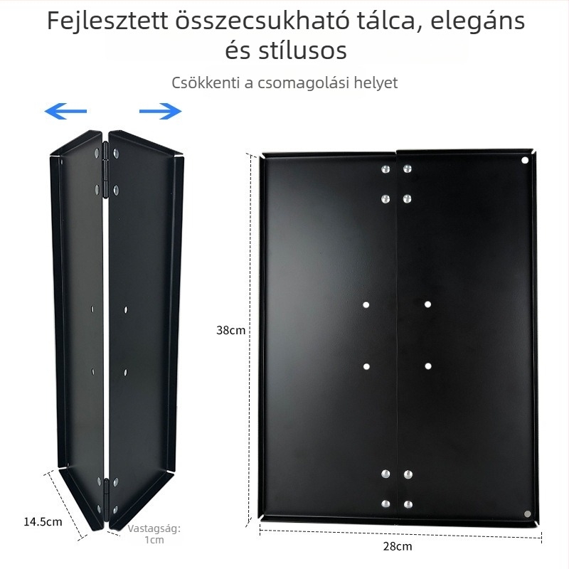 GAODING TY-601 Hordozható emelhető háromlábú tabletatartó állvány és összecsukható projektor állvány