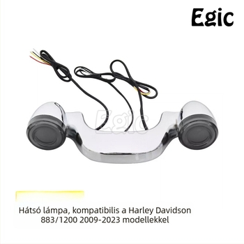 LED hátsó lámpa kettős fényekkel és tartóval Harley‑Davidson Road King/Glide (2009–2023)