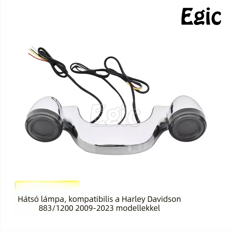 LED hátsó lámpa kettős fényekkel és tartóval Harley‑Davidson Road King/Glide (2009–2023)