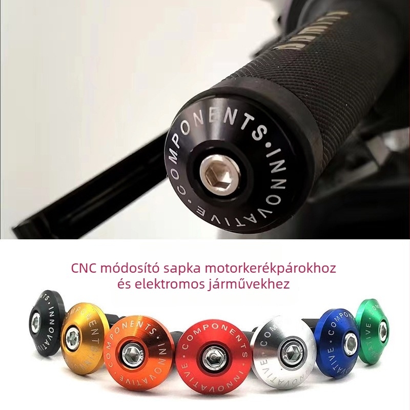 CNC alumínium kormánytömítő sapka, univerzális motorkerékpárhoz, nagy lökettérfogatú utcai és sportmotorokhoz