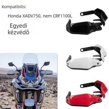 Szélvédett kézvédő Honda CRF1100L / X-ADV750-hez, felmagasított fékvédővel (Márka: Aoxing; Testreszabható)
