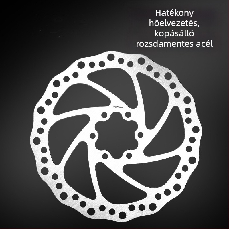 Hegyi kerékpár fékdisk, kártya típus, modell 160, mechanikus fékezés