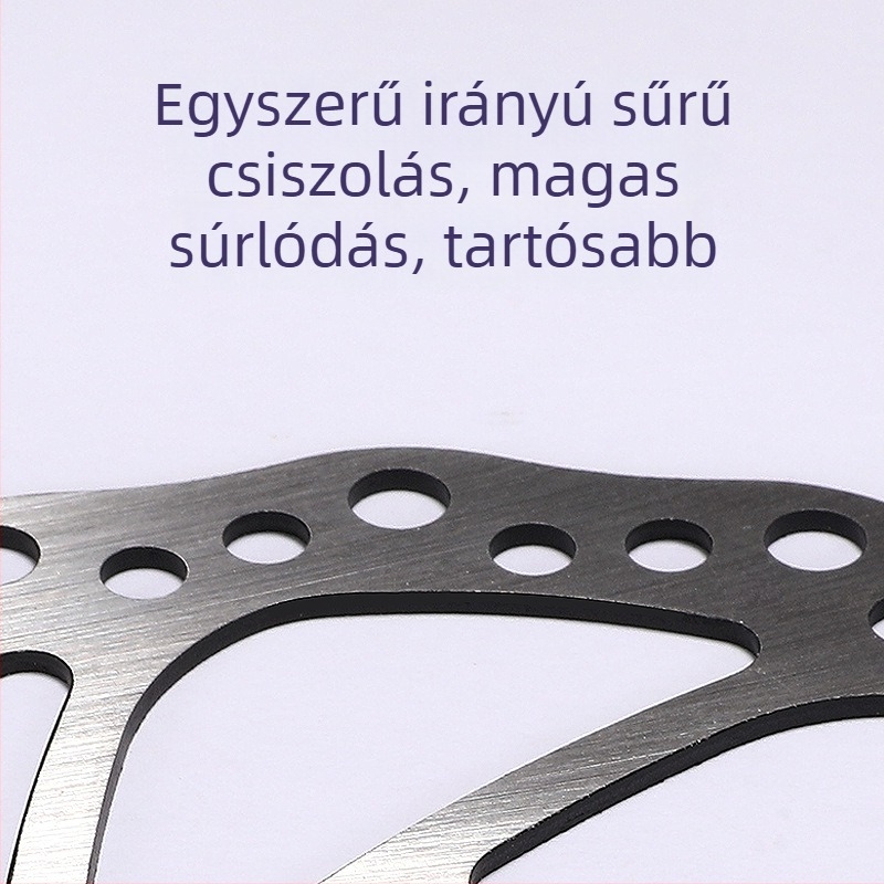 Hegyi kerékpár fékdisk, kártya típus, modell 160, mechanikus fékezés