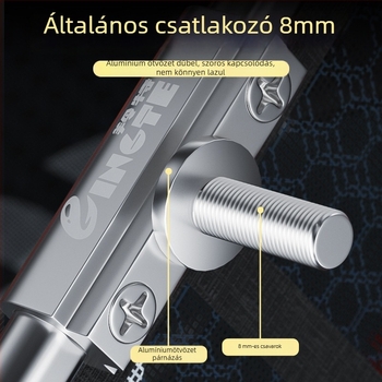 Alumínium ötvözetből készült halászhálófej, hálónyílásának átmérője 35 mm, háló mélysége 26 cm, vékony szemű háló, nem zsugorodik