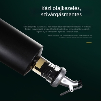 Üvegből készült fűszertartó palack logóval – szivárgásmentes, modern letisztult stílus