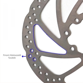 Hatcsavaros MTB fékrotor 140/160/180 mm