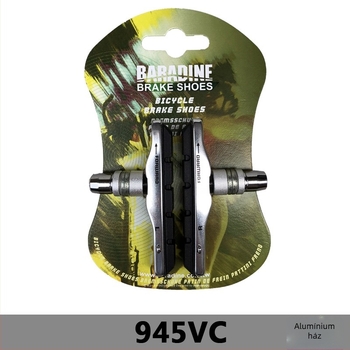 Baradine V-fékbetét, modell 945VC, alumínium házzal, mechanikus fék, cserélhető