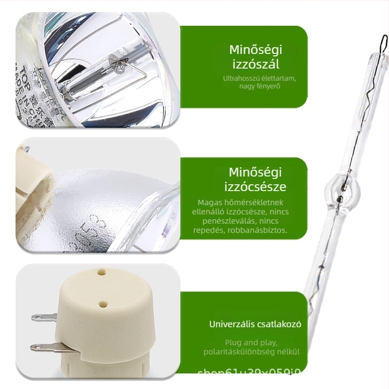 E20.7 Acer projektorlámpa kompatibilis a D101E, D600, X112, AX316, AS301, X1161PA modellekkel