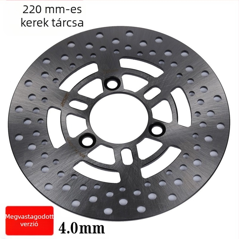 Motorkerékpár féktárcsa, Black Dog, univerzális kompatibilitás, alkalmas tárcsafék rendszerekhez