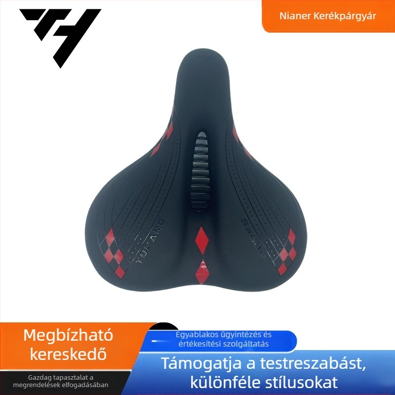 T kerékpárülés párna – rendkívül puha, kényelmes, vastag ülés párna hegyi kerékpárokhoz