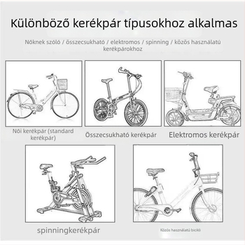 Kerékpárnyereg — ultra-soft rezgéscsillapító párna hegyi kerékpárhoz, kényelmes üléspárna, kompatibilis a hagyományos kerékpárokkal