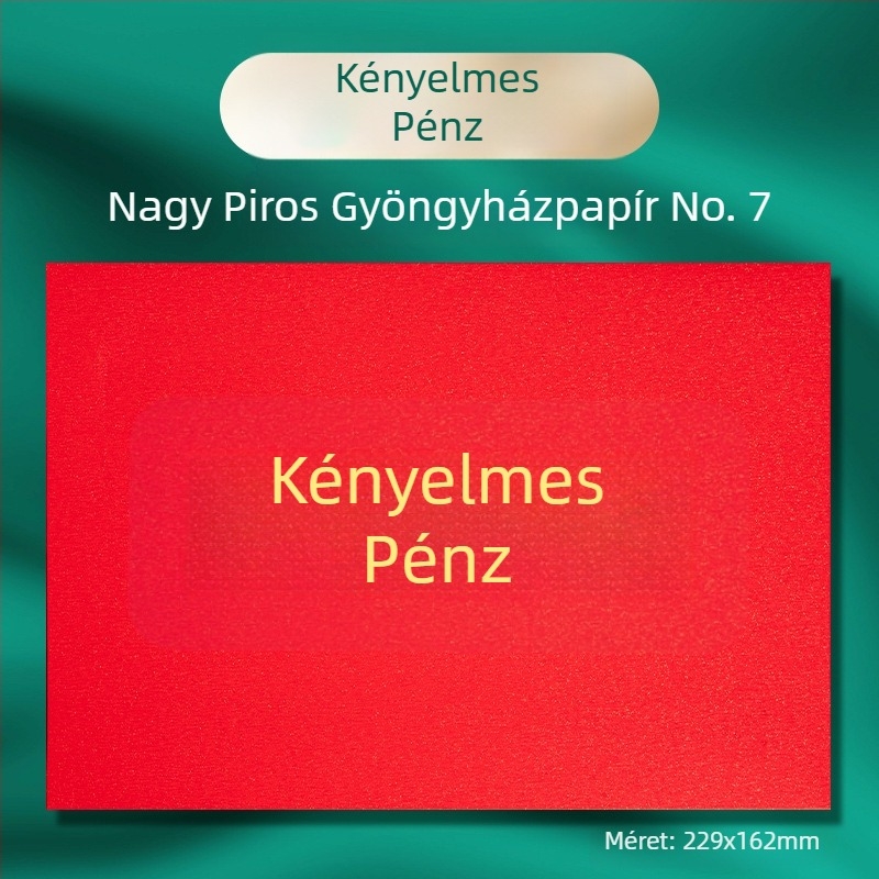 Smart Purchase Papírból készült készpénz boríték No. 7/C5, keleti-ázsiai stílusú boríték logóval