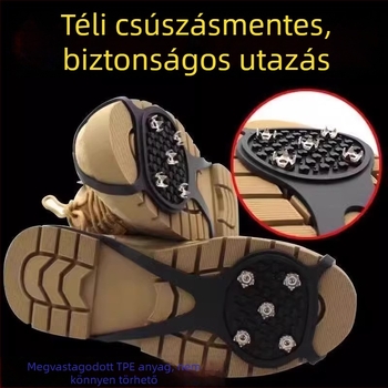 Csúszásmentes cipővédők / cramponok hómászáshoz (Anyag: más; Dobozmennyiség: 250-300-500 db)
