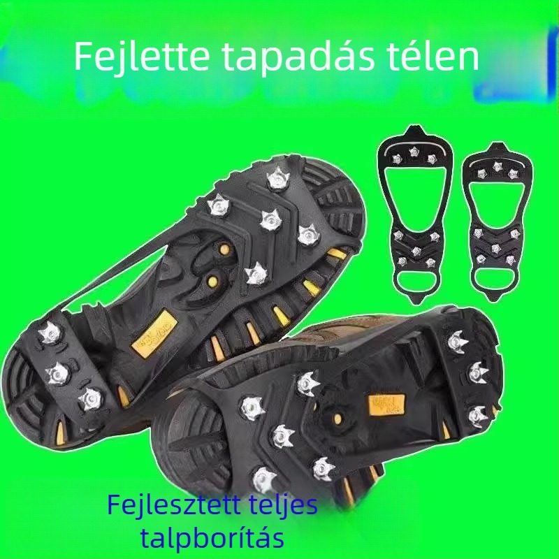 Csúszásmentes cipővédők / cramponok hómászáshoz (Anyag: más; Dobozmennyiség: 250-300-500 db)