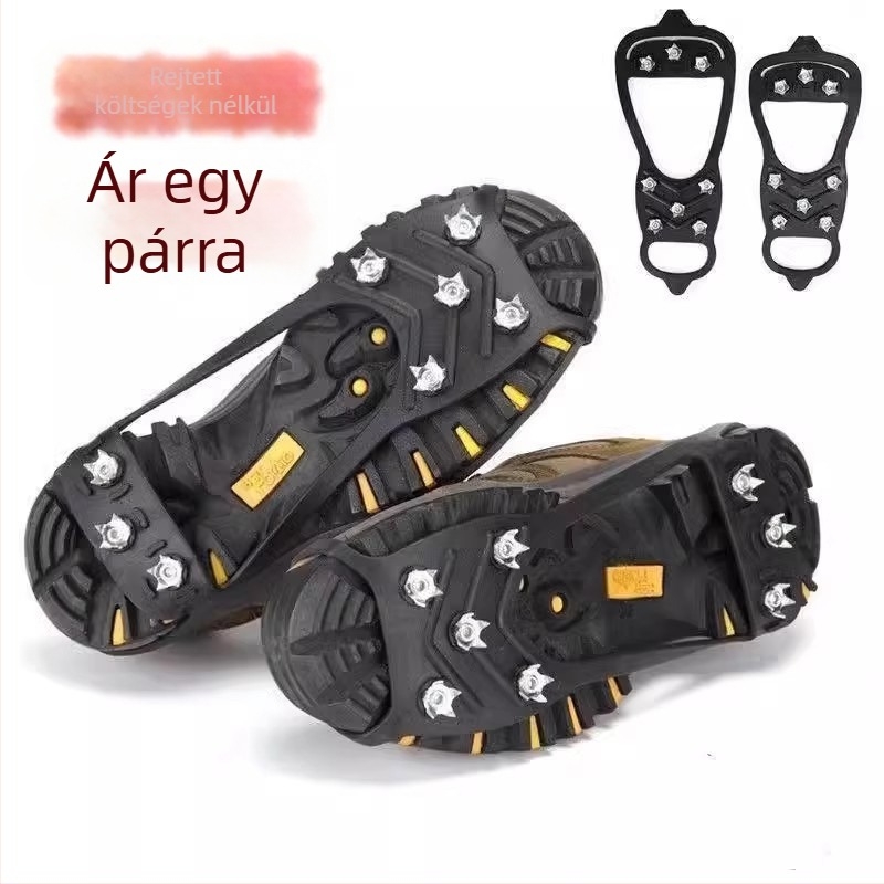 Csúszásmentes cipővédők / cramponok hómászáshoz (Anyag: más; Dobozmennyiség: 250-300-500 db)