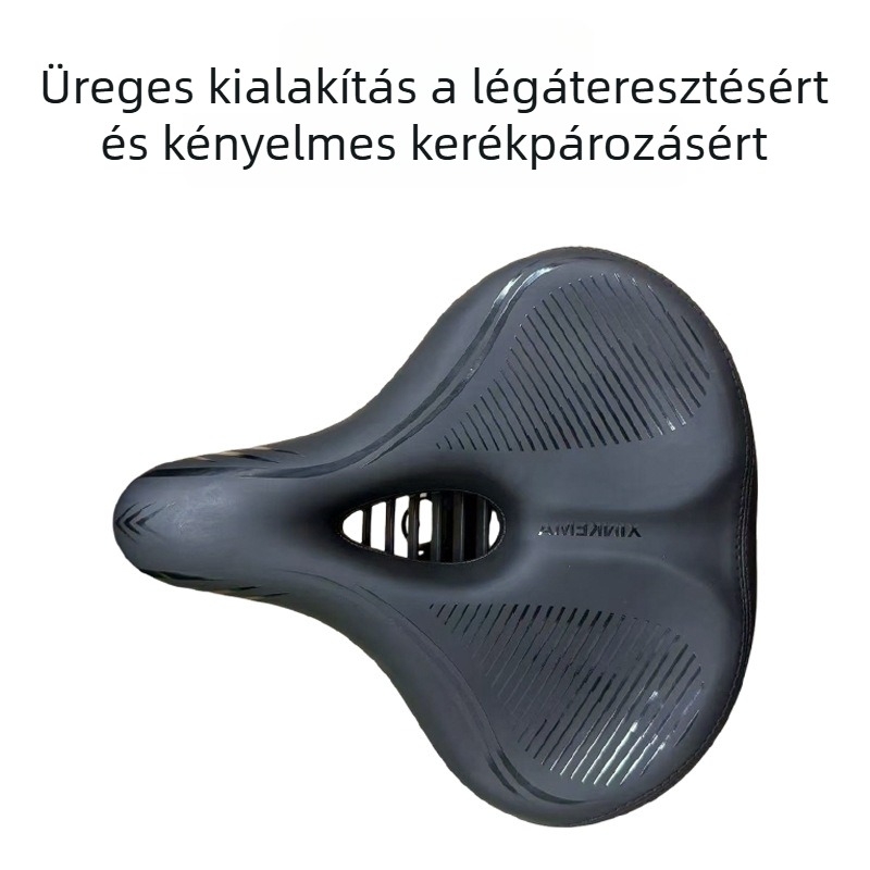 Mountain Bike nyereg szilikonból, vastagított, ultra-puha, ütéscsillapító, kompatibilis Mountain Bike-hoz