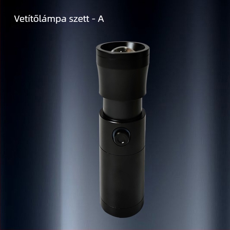 Fényképészeti modellező LED lámpa zoom funkcióval, portré effektus, hordozható spotlámpa — 10W, 5V2A, alumínium ház, 460 g, modell YSTZXD15