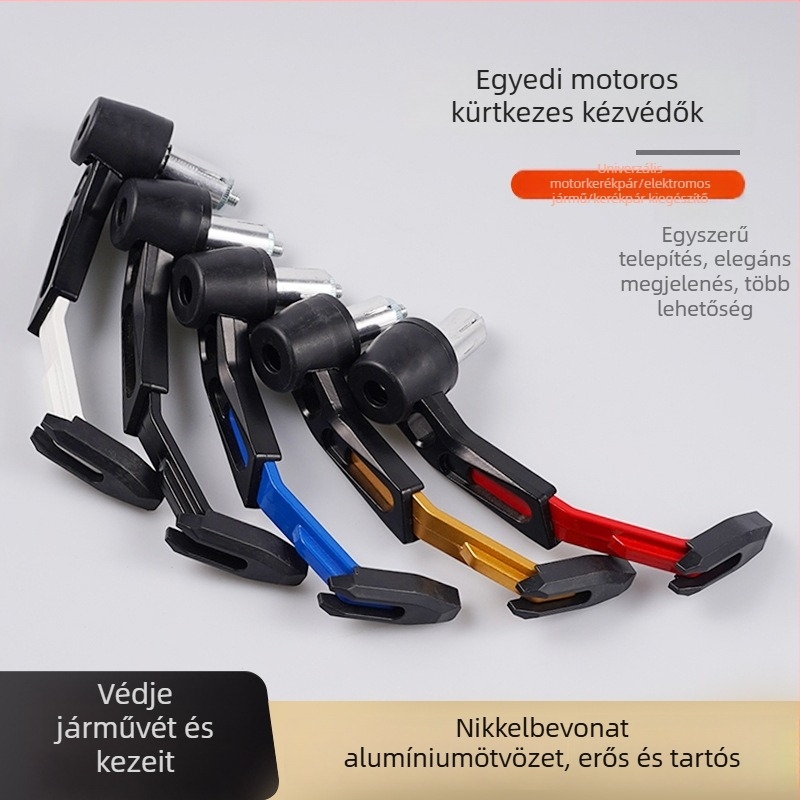 Motorkerékpár kézvédő, bikás szarv stílusú, univerzális illeszkedés, modell HS-003, márka Other