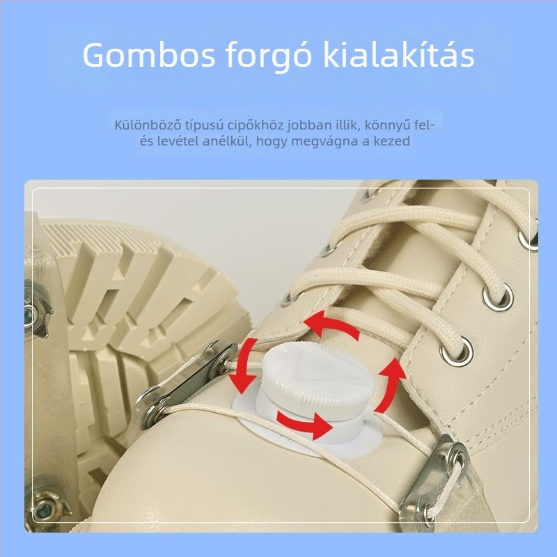 Jégcsapos cipővédő, csúszásmentes, anti‑esés, belső és külső használatra; Anyag: poliészter; Kategória: Ascender; Alkalmazás: hegymászás és sziklamászás
