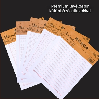 Kai Letter 70 g kiváló fehér offsetpapír, modell 16k-34, stílus: boríték-stílus, kaligrafiára alkalmas rácsos íráspapír