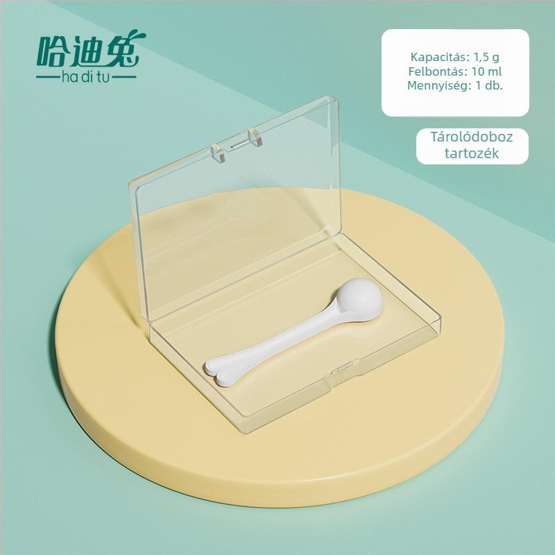 Baba tejpor mérőkanál – adagolókanalak, élelmiszer-minőségű PP