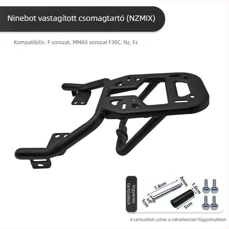Univerzális hátsó keretbővítő és védőrúddal No.9 elektromos járművekhez: FZMIX, F90, MZ, F60, F35, NZMIX