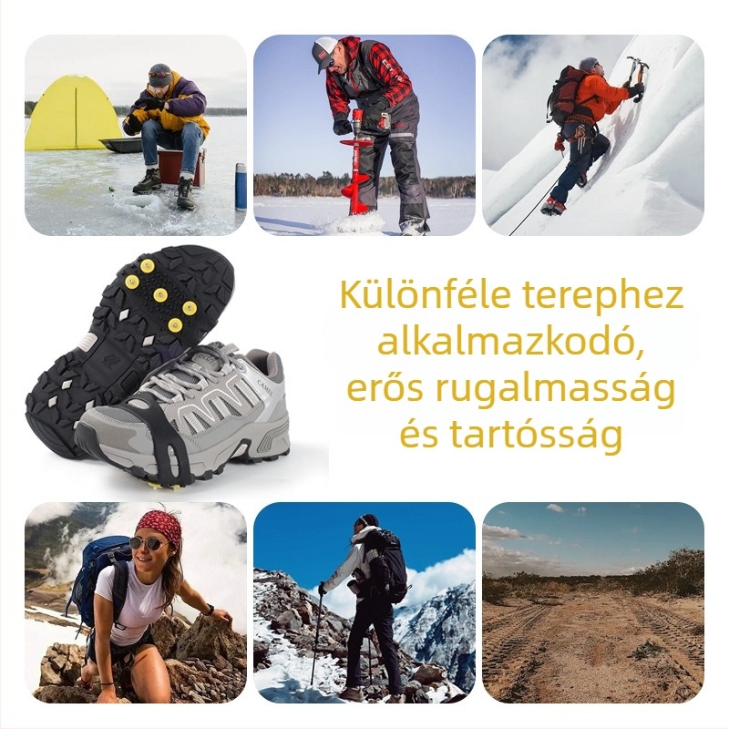 LX alumínium ötvözetű csúszásmentes cipőkló, 545, 100 darab