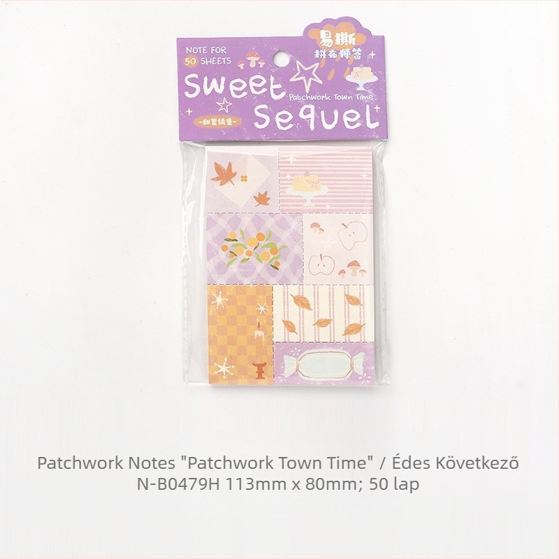 Patchwork Town Time Series kollázsfüzet téphető oldalakkal a DIY kolázshoz — Márka: Lover of letters; Anyag: írópapír; Stílus: Egyszerű; Gyártás: Nyomtatott