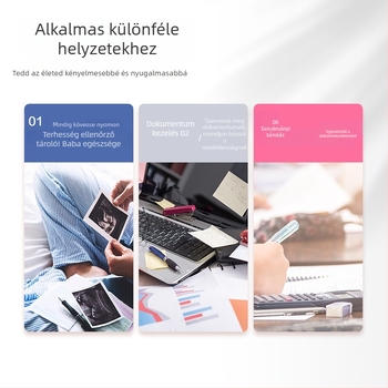 A4-es átlátszó dokumentum mappa beilleszthető lapokkal — anyag: PP; Márka: Egyéb; Modell: Egyéb; IP engedélyezés: Nem