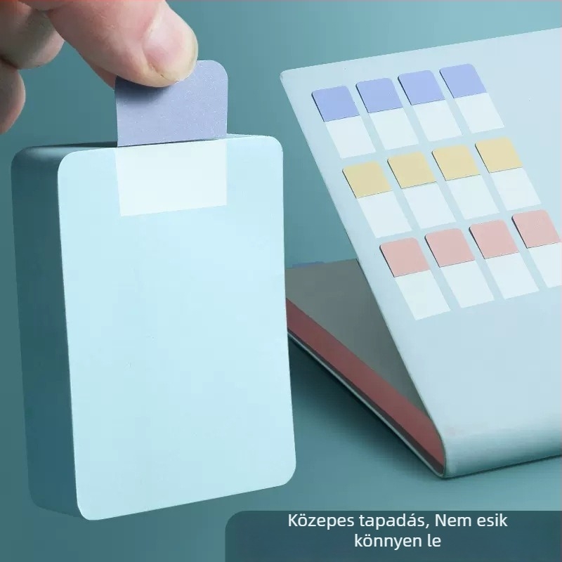 Deli Post-it címke jegyzetekhez, rajzfilm-stílusú, ragasztó jegyzetek