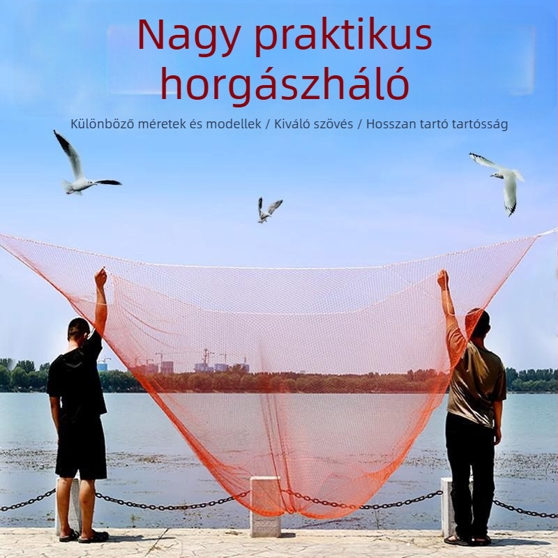 Mengda automata halász háló, többsfunkciós: húzás, emelés, vontatás és mozgatás; nylonból készült