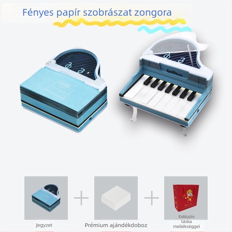 Kaelin 3D papírból készült irodai dísz, formája ház a fán, eredeti kézi kivágás, IP engedélyezett